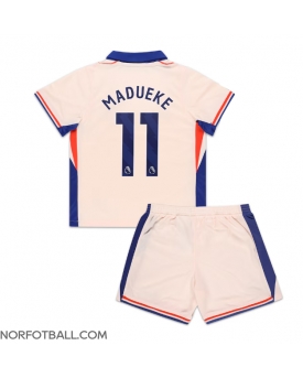 Billige Fotballdrakt Chelsea Noni Madueke #11 Replika Bortedraktsett Barn 2024-25 Kortermet (med bukser)